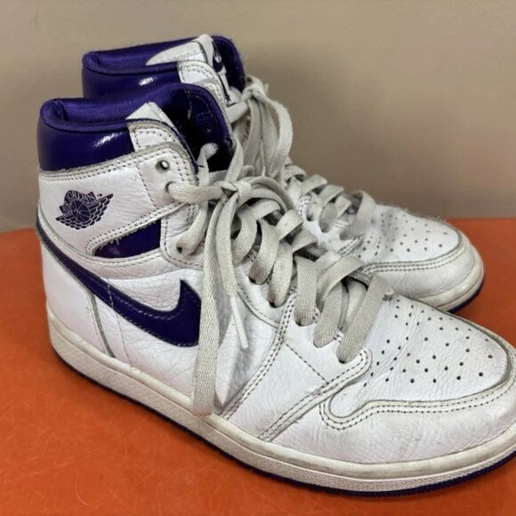 Air Jordan 1 High OG 'Court Purple' Women's US6 CD0461-151 - Picture 1 of 7
